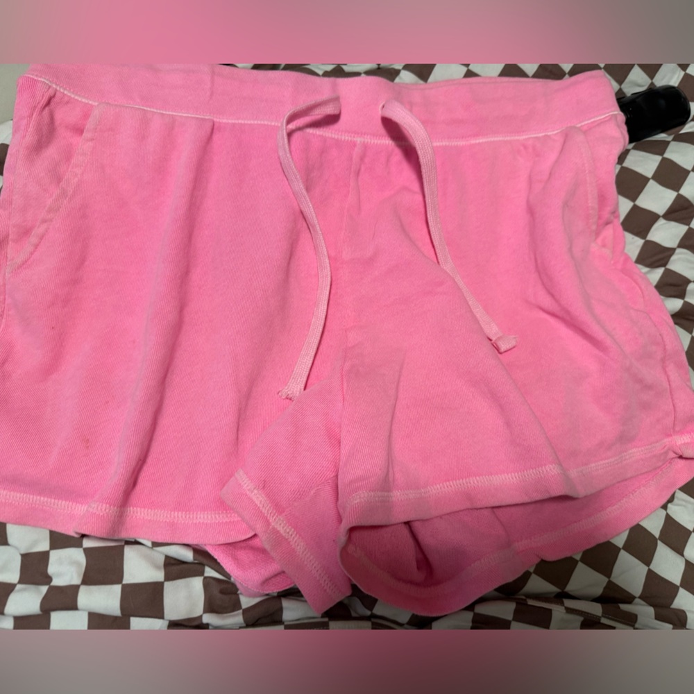 Hot pink shorts